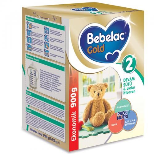 Bebelac Gold 2 Devam Sütü 900 gr