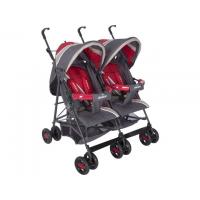 Beneto BT-151 Turado Çift Yönlü İkiz Bebek Arabası Kırmızı Gri