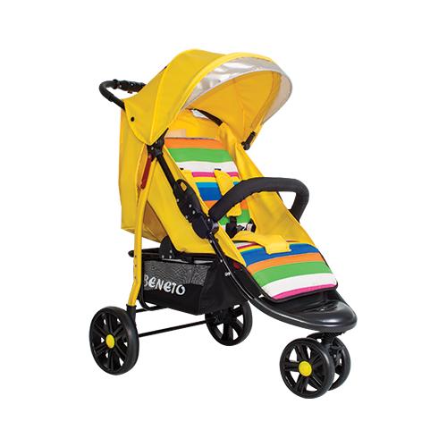 Beneto BT-333 Color-Line Jogger Bebek Arabası Sarı