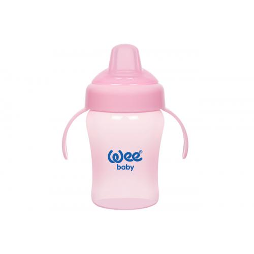 Colorful Akıtmaz Kulplu Bardak 240 ml Pembe 775