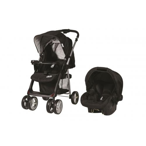 Crystal Baby 800 Olivera Travel Set Bebek Arabası Siyah