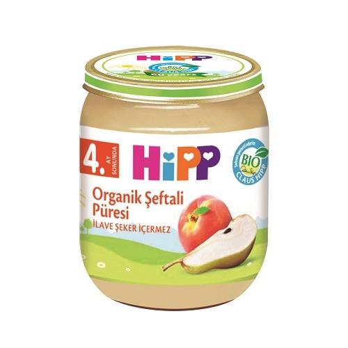 Hipp Kavanoz Mamaları Organik Şeftali Püresi 125 gr