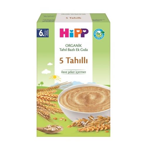 Hipp Organik 5 Tahıllı Tahıl Bazlı Ek Gıda 200 gr