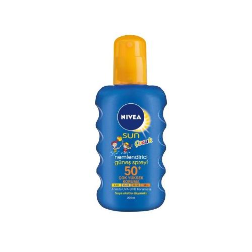 Nivea Sun Kids Nemlendirici Güneş Spreyi 50+ Çok Yüksek Koruma
