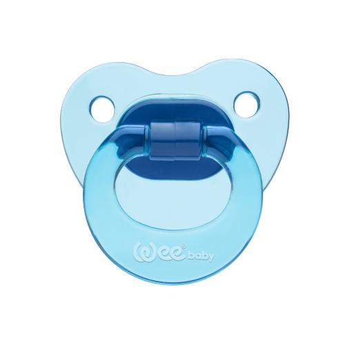 Wee Baby 113 Akide No:3 18 Ay+ Silikon Damaklı Emzik Mavi