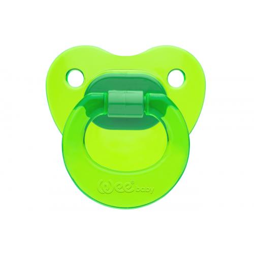 Wee Baby 113 Akide No:3 18 Ay+ Silikon Damaklı Emzik Yeşil