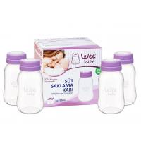 Wee Baby 4'lü Süt Saklama Kabı 126