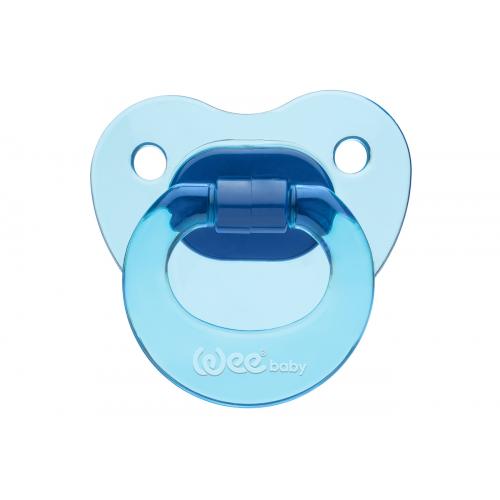 Wee Baby 6-18 Akide Gövdeli Damaklı Emzik No:2 Mavi