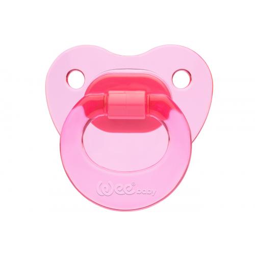 Wee Baby 6-18 Akide Gövdeli Damaklı Emzik No:2 Pembe