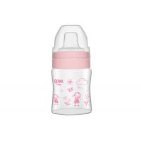 Wee Baby Isıya Dayanıklı Akıtmaz Cam Bardak 120 ML Pembe
