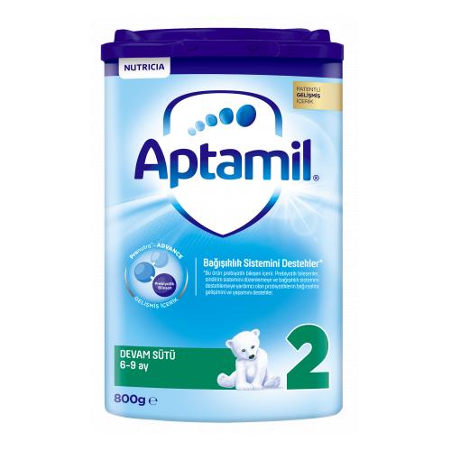 Aptamil 2 Devam Sütü 800 gr Akıllı Kapak