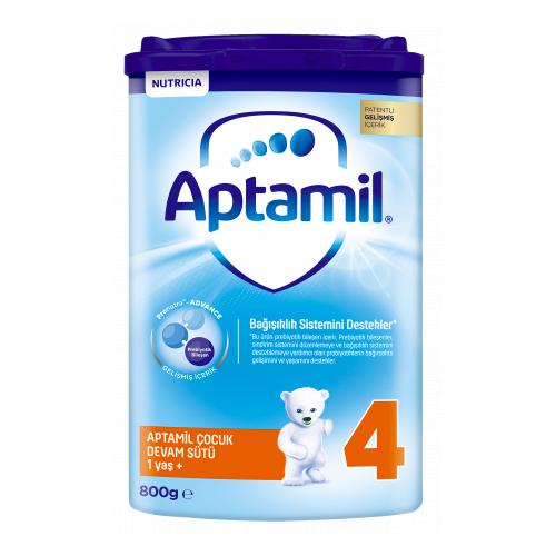 Aptamil 4 Çocuk Devam Sütü 800 gr Akıllı Kapak