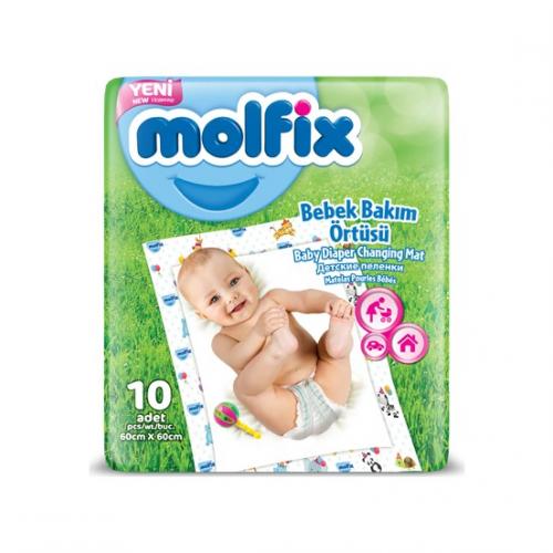 Molfix 60x60 cm Bebek Bakım Örtüsü