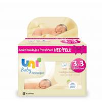 Uni Baby Yenidoğan Islak Mendil 3+3 Fırsat Paketi